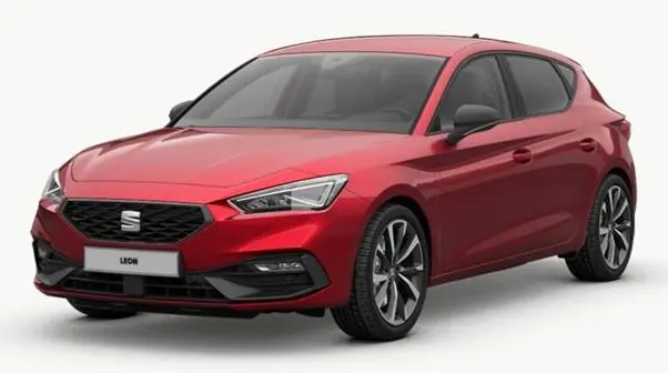 New SEAT Leon 2024 in Desire Red