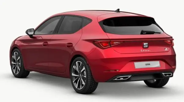 New SEAT Leon 2024 - Desire Red - Rear View