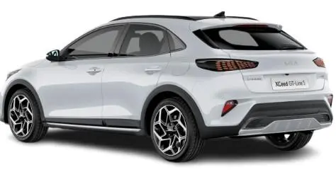 New Kia XCeed in Fusion White - Rear View
