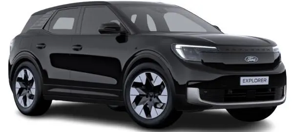 New Ford Explorer 2024 in Agate Black