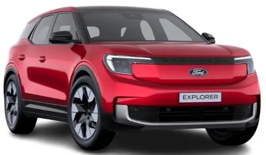 New Ford Explorer Select 2024 Front Side View