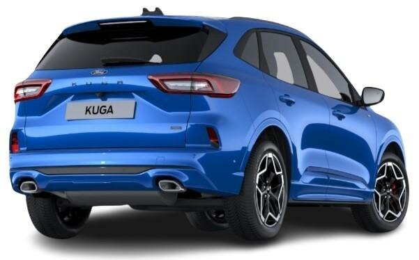 New Ford Kuga 2024 Model in Desert Island Blue