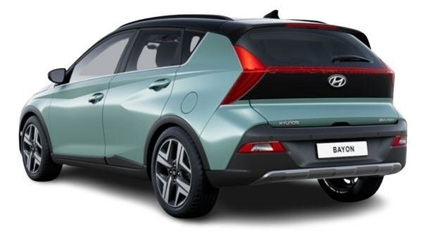 New Hyundai Bayon 2024 in Mangrove Green Paint