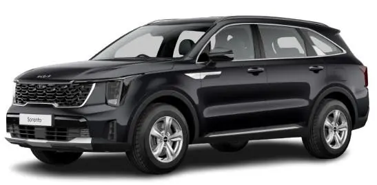 New Kia Sorento 2024 in Midnight Black
