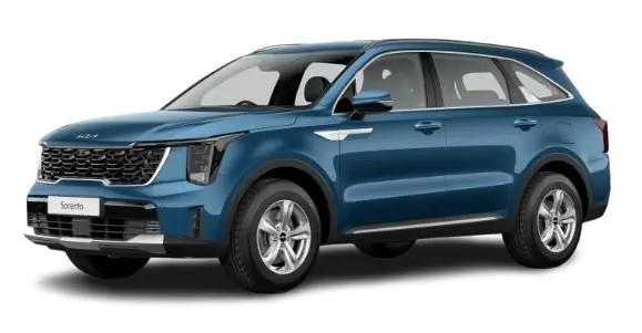 New Kia Sorento 2024 Model in Mineral Blue