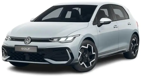 New Volkswagen Golf GTE 2024 in Ice Crystal Blue Metallic Paint