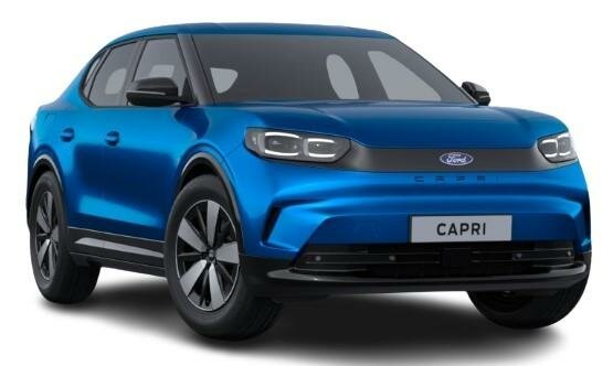 New Ford Capri 2024 in Blue My Mind (www.uk-car-discount.co.uk)