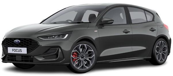 New Ford Focus ST-Line X 2024 in Magnetic - Side View (uk-car-discount.co.uk)