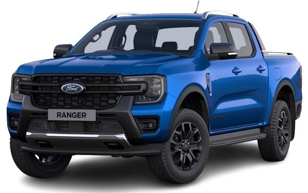 New Ford Ranger 2024 in Blue Lightning (uk-car-discount.co.uk)