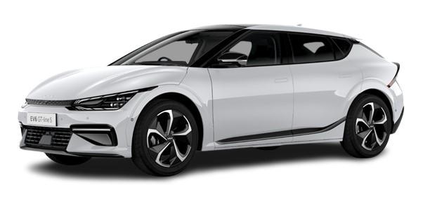 New KIA EV6 2024 Model in White Pearl