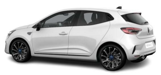 New Renault Clio 2024 - Glacier White (www.uk-car-discount.co.uk)