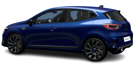 New Renault Clio 2024 in Iron Blue 1 (www.uk-car-discount.co.uk)