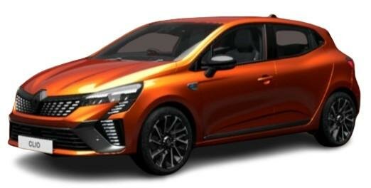 New Renault Clio 2024 - Valencia Orange (www.uk-car-discount.co.uk)
