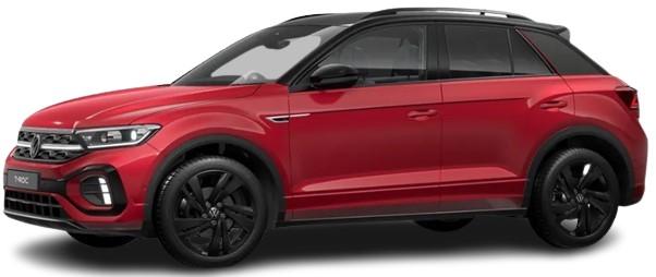 New Volkswagen T-Roc R-Line 2024 - Kings Red Black (uk-car-discount.co.uk)