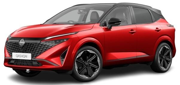 Nissan Qashqai N-Design 2024 in Fuji Sunset Red (uk-car-discount.co.uk)