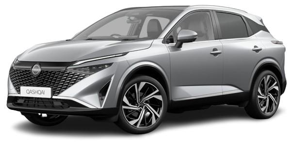 Nissan Qashqai Tekna+ 2024 in Blade Silver (uk-car-discount.co.uk)