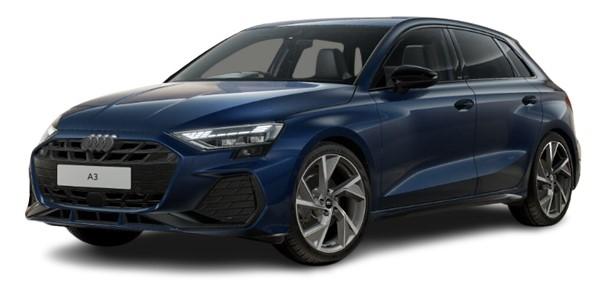 New Audi A3 in Acari Blue Paint