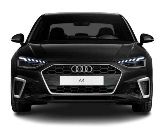 New Audi A4 Black Edition Model 2024 - Front View