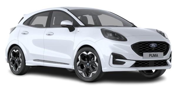 New Ford Puma ST Line X 2024 Model in Frozen White