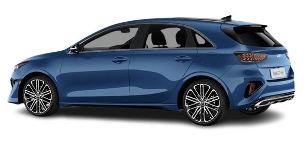 New Kia Ceed 2025 Model in Blue - Rear View