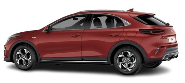 New Kia XCeed 2025 in Red - Rear View