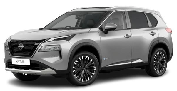 New Nissan X-Trail in Brilliant Silver - Side View