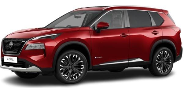 New Nissan X-Trail in Red Paint