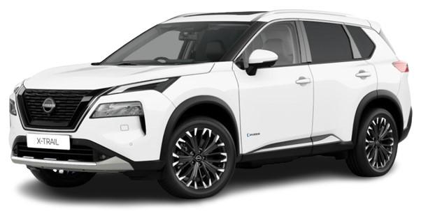 New Nissan X-Trail in White - Side View