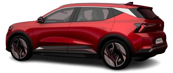 New Renault Scenic E-Tech 2024 in Flame Red Paint
