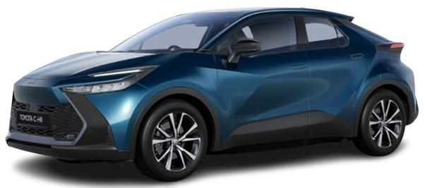 New Toyota C-HR 2024 Model in Midnight Teal