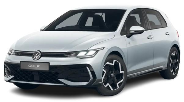 New Volkswagen Golf 2024 model in Oyster Silver