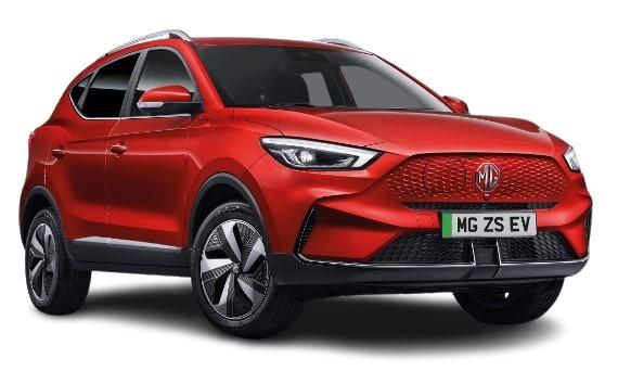 New MG ZS Trophy Long Range in Dynamic Red