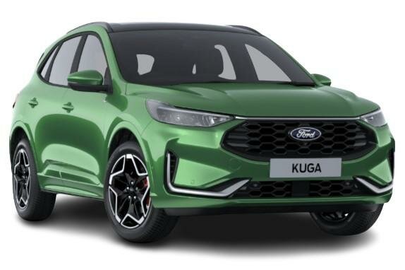 New Ford Kuga ST-Line X in Bursting Green Paint