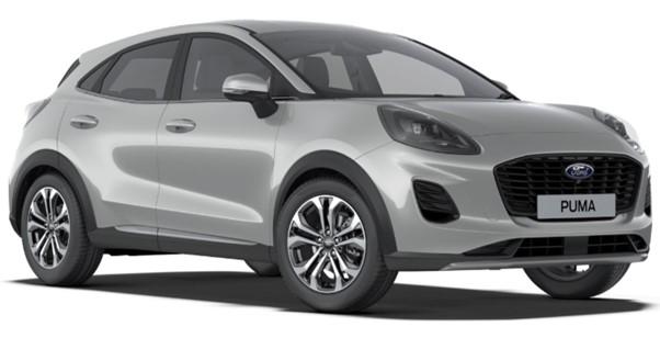 New Ford Puma Titanium 2024 Model in Solar Silver
