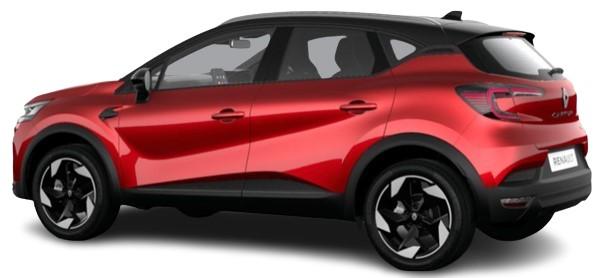 New Renault Captur 2024 in Flame Red