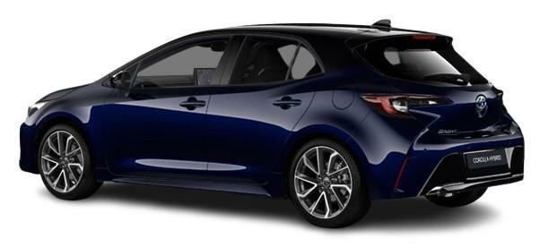 New Toyota Corolla 2024 in Obsidian Blue Paint
