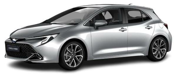 New Toyota Corolla 2024 in Silver Paint