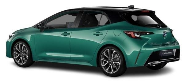 New Toyota Corolla in Super Green