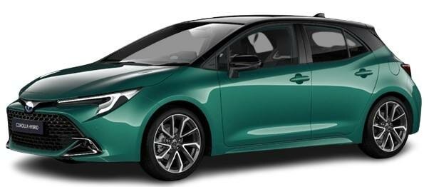 New Toyota Corolla 2024 in Super Green