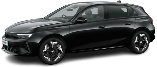 New Vauxhall Astra 2024 in Carbon Black