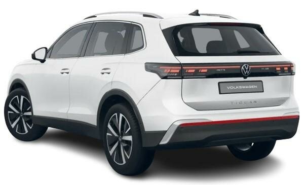 The New Volkswagen Tiguan 2024 in Oryx White Paint