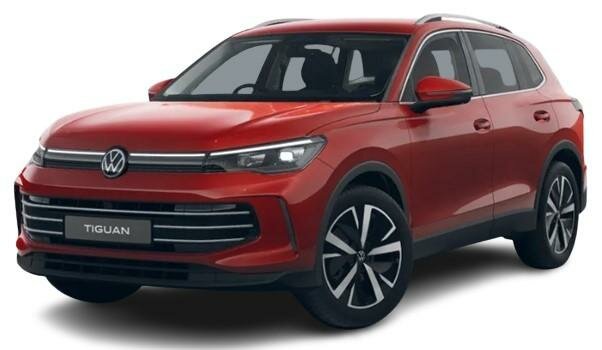 New Volkswagen Tiguan 2024 in Persimmon Red Paint