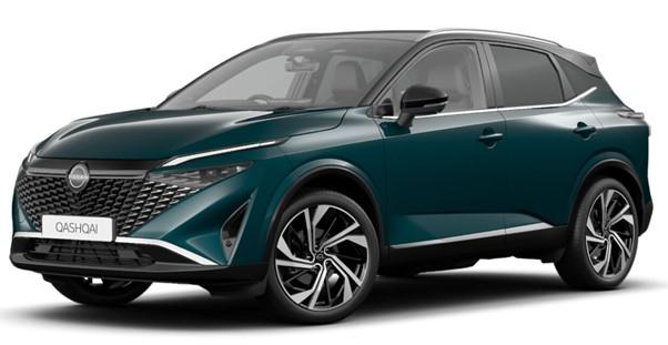 Nissan Qashqai 2024 in Ocean Deep Paint