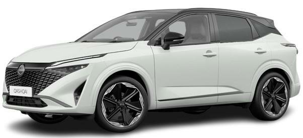 New Nissan Qashqai 2024 in Pearl White Paint