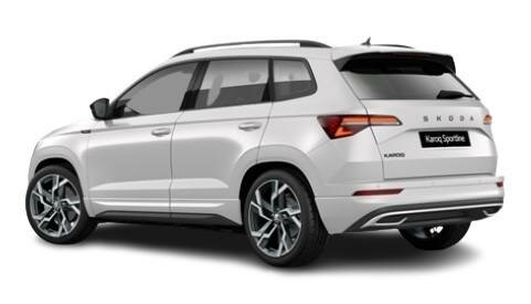 New Skoda Karoq 2024 Model - Rear View