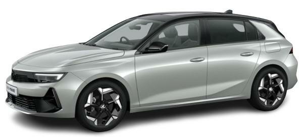 New Vauxhall Astra 2024 in Crystal Silver Paint