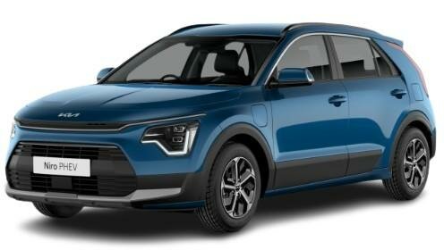 New Kia Niro 2025 in Mineral Blue (www.uk-car-discount.co.uk)