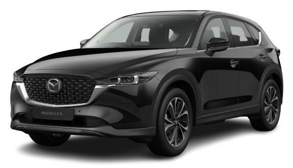 New Mazda CX-5 Exclusive-Line 2025 Model in Jet Black Paint (www.uk-car-discount.co.uk)
