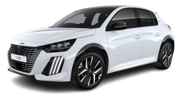 New Peugeot 208 2025 Model Bianca White (uk-car-discount.co.uk)