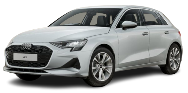 New Audi A3 2025 Model in White (uk-car-discount.co.uk)
